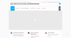 Desktop Screenshot of debruijnschilderwerken.com